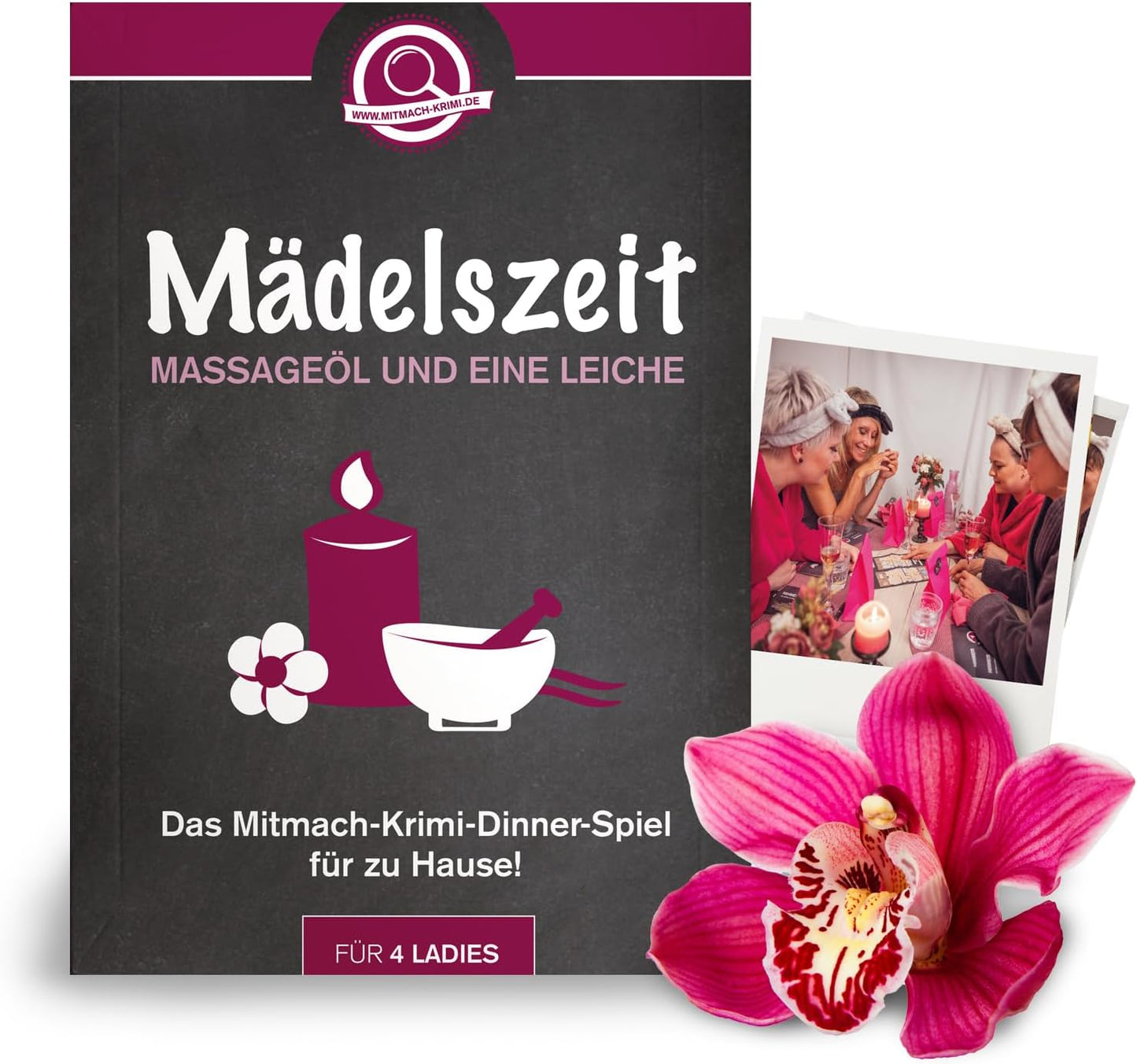 Mädelszeit – Massageöl und eine Leiche (4 Personen)