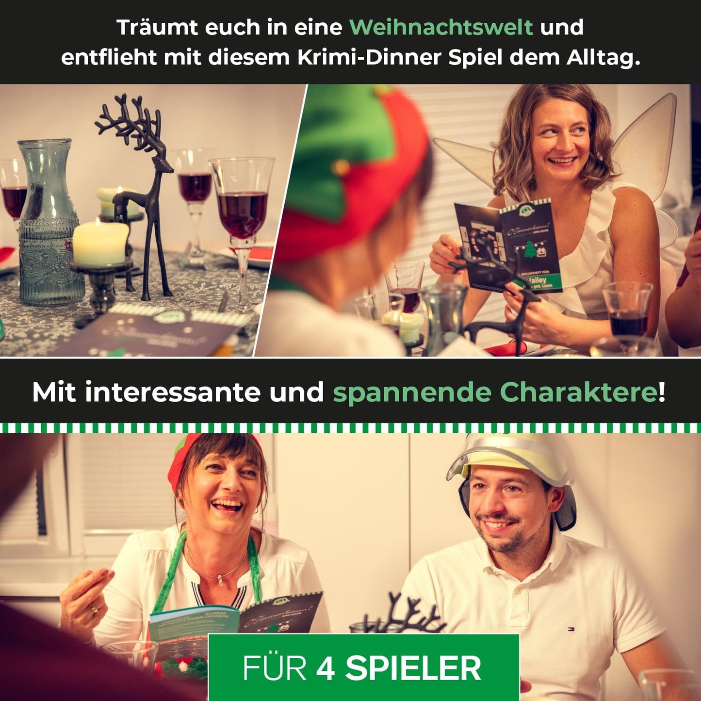 O Tannenbaum! Lichterglanz und eine Leiche (4 Personen)