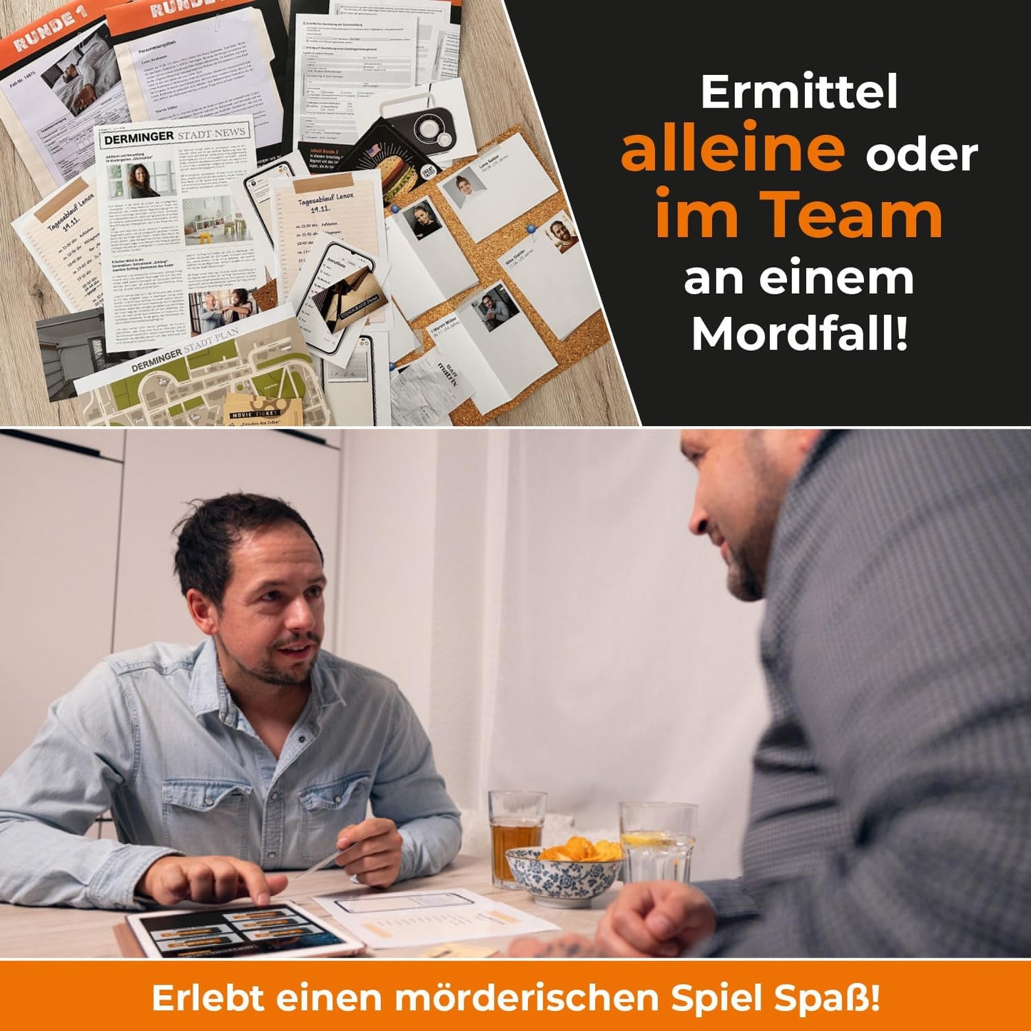 (Un) Schuldig!? – Krimispiel: Fall14875 Lenox Kaufmann