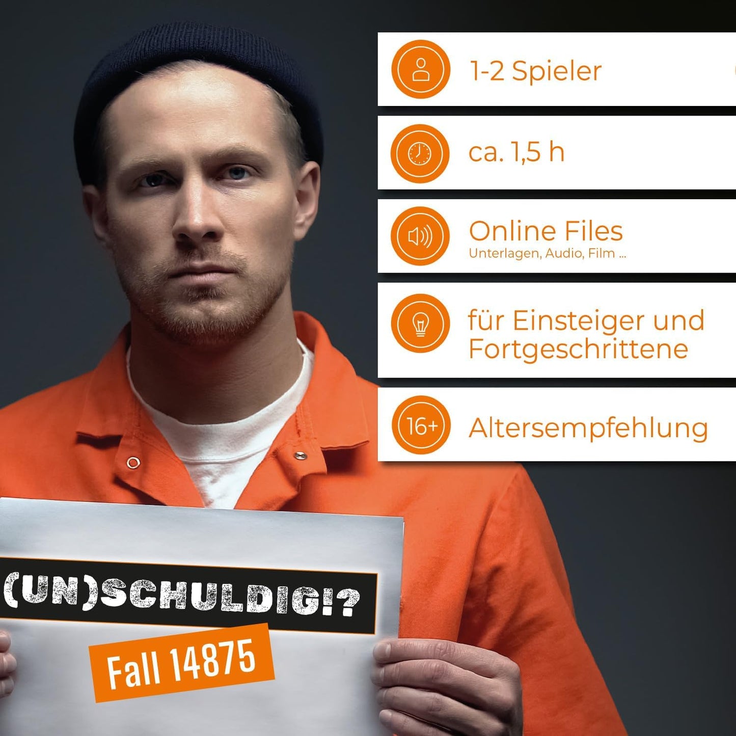 (Un) Schuldig!? – Krimispiel: Fall14875 Lenox Kaufmann