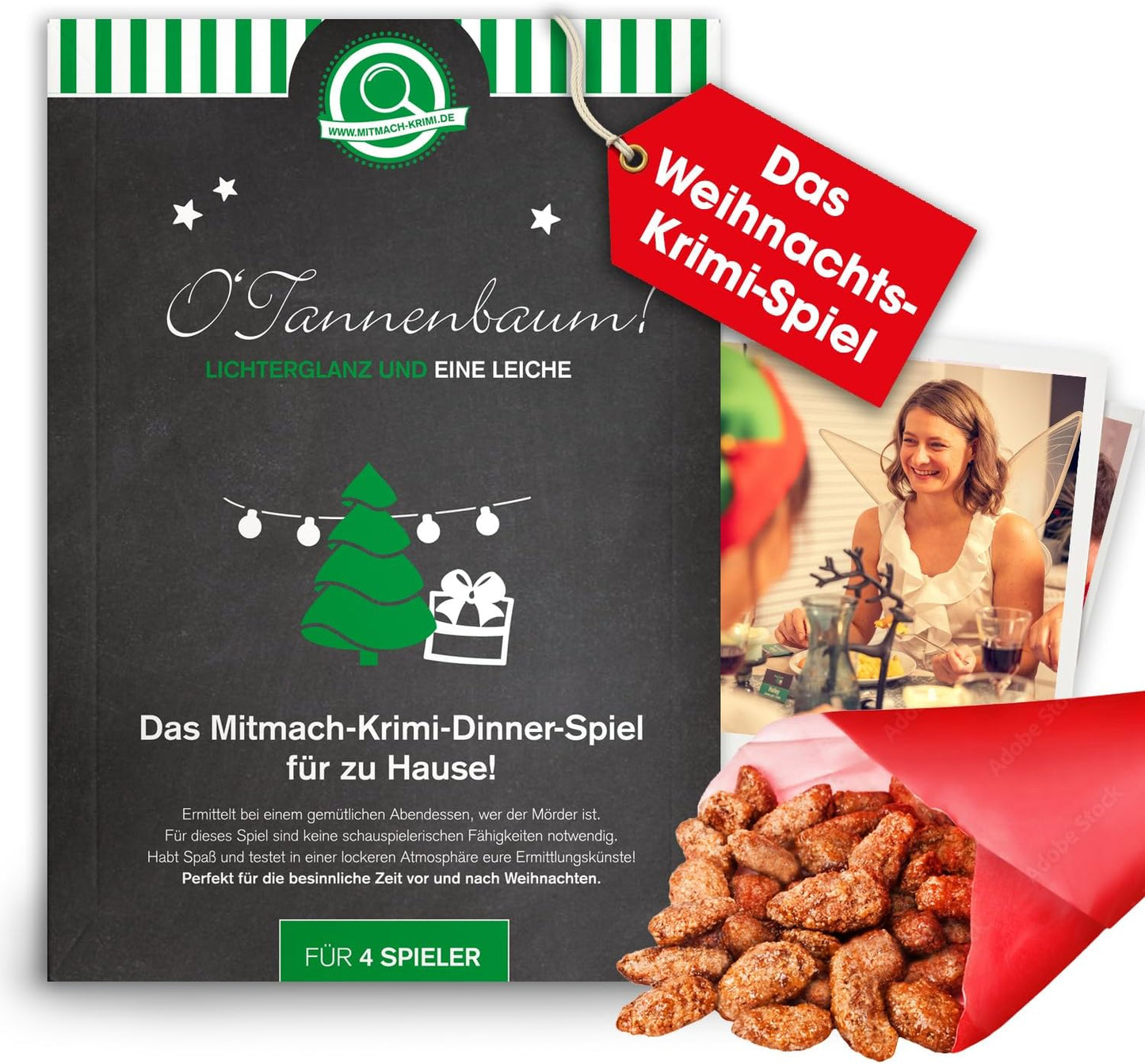 O Tannenbaum! Lichterglanz und eine Leiche (4 Personen)