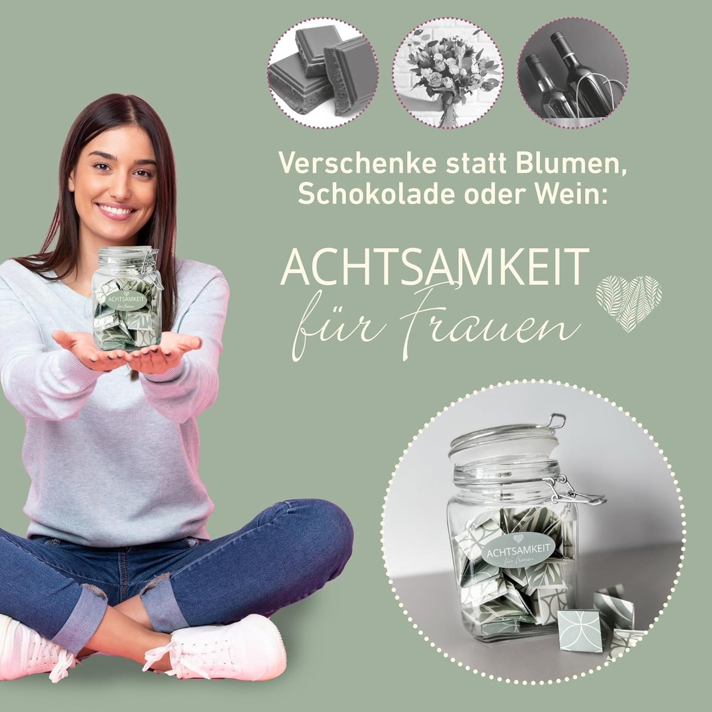 Achtsamkeit im Bügelglas – für Frauen