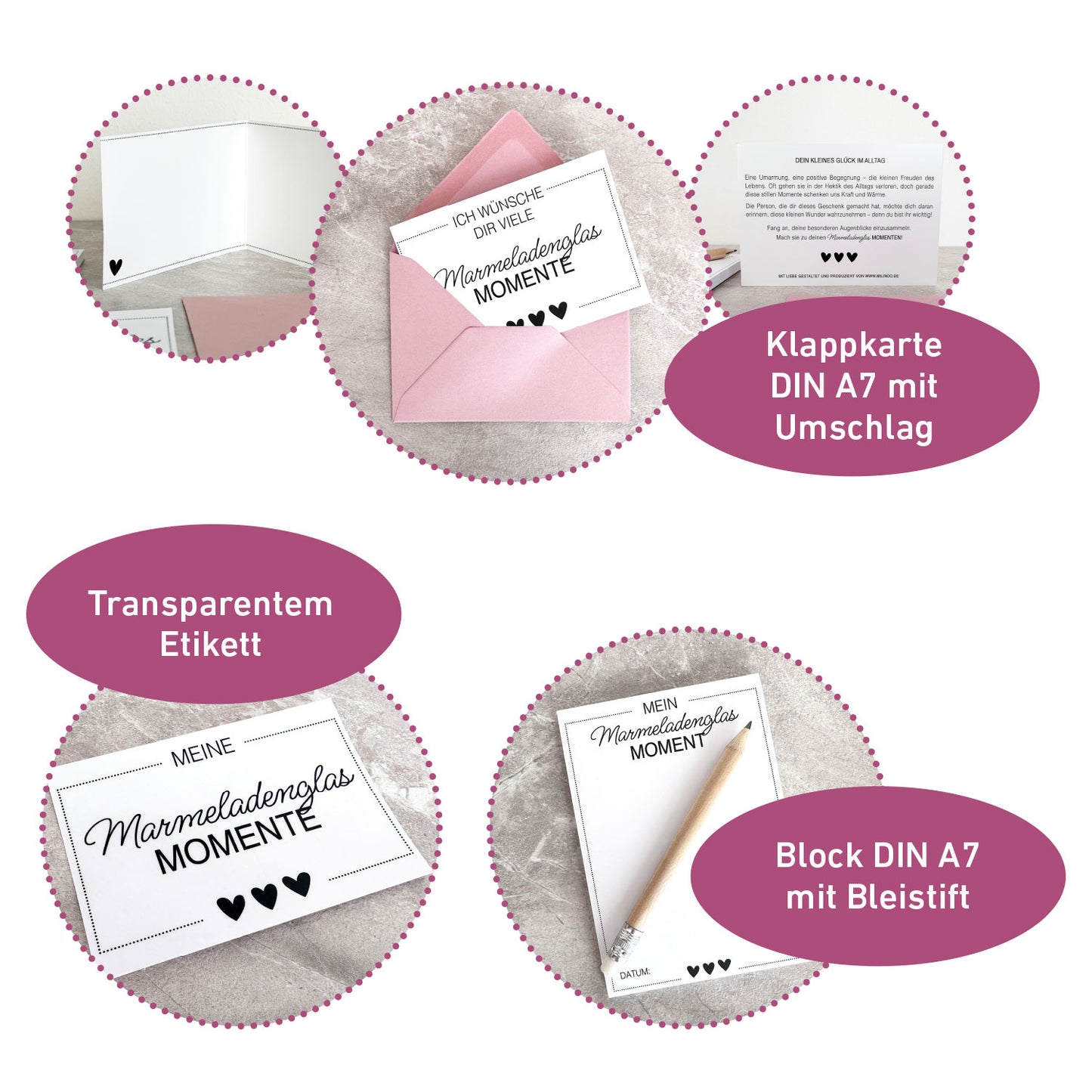 DIY-Set Meine Marmeladenglasmomente