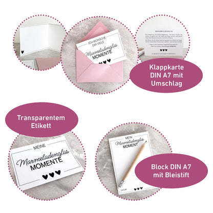 DIY-Set Meine Marmeladenglasmomente