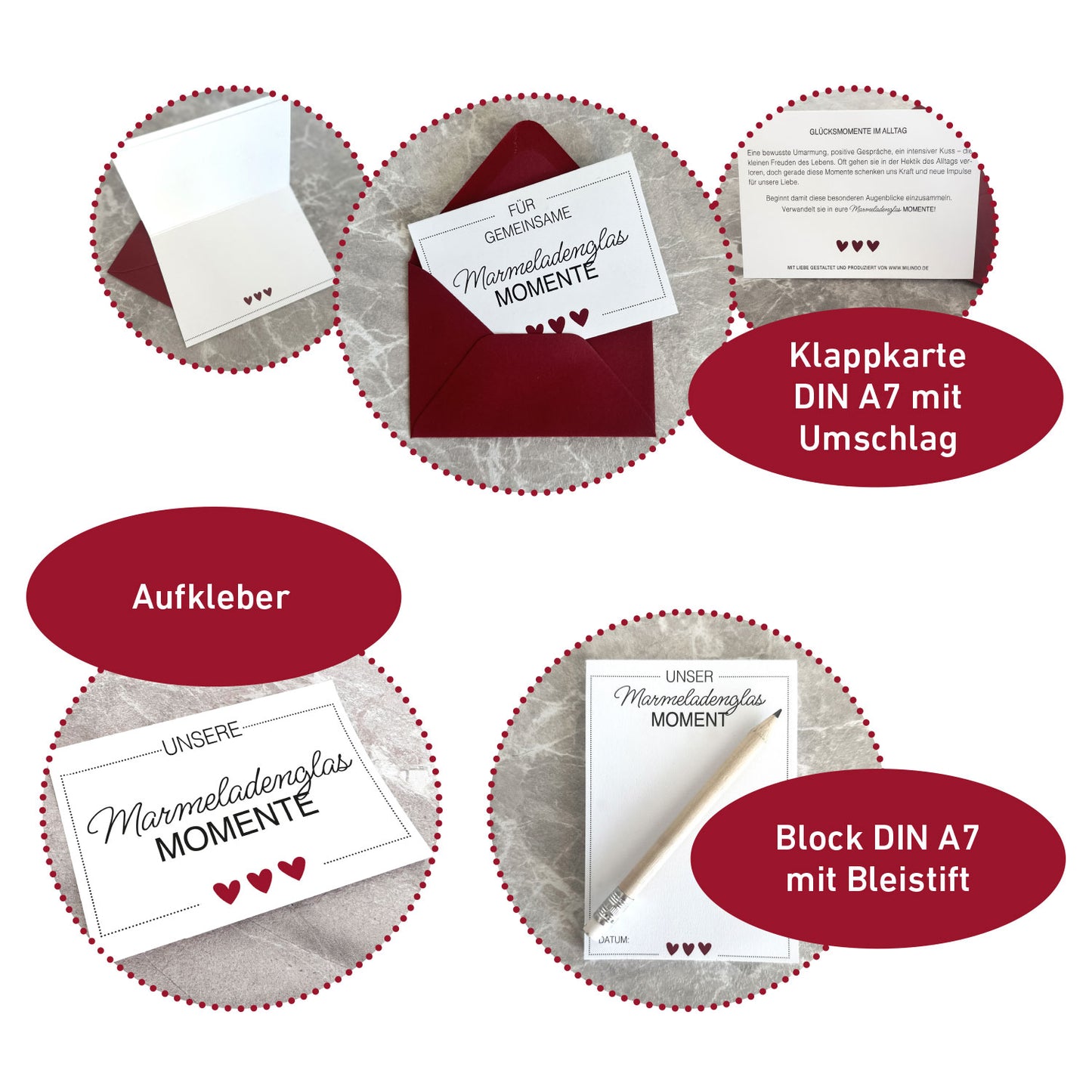 DIY-Set Unsere Marmeladenglasmomente