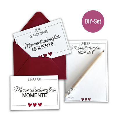 DIY-Set Unsere Marmeladenglasmomente