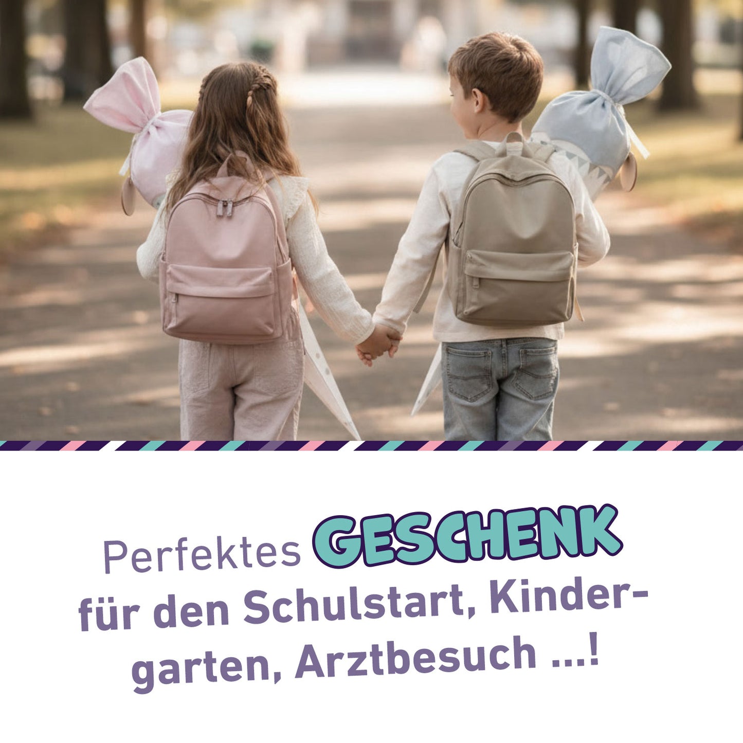 Mutmach-Karte für kleine Alltagshelden (Rosa)