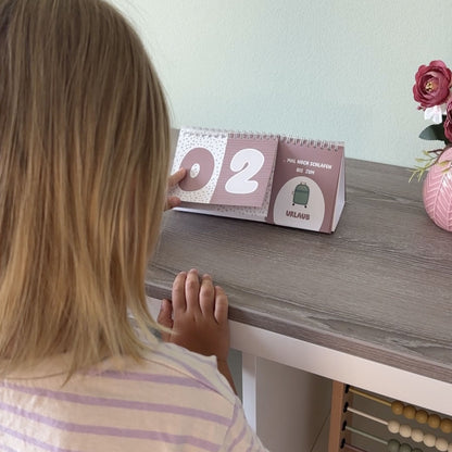Coundown-Kalender – Rosa