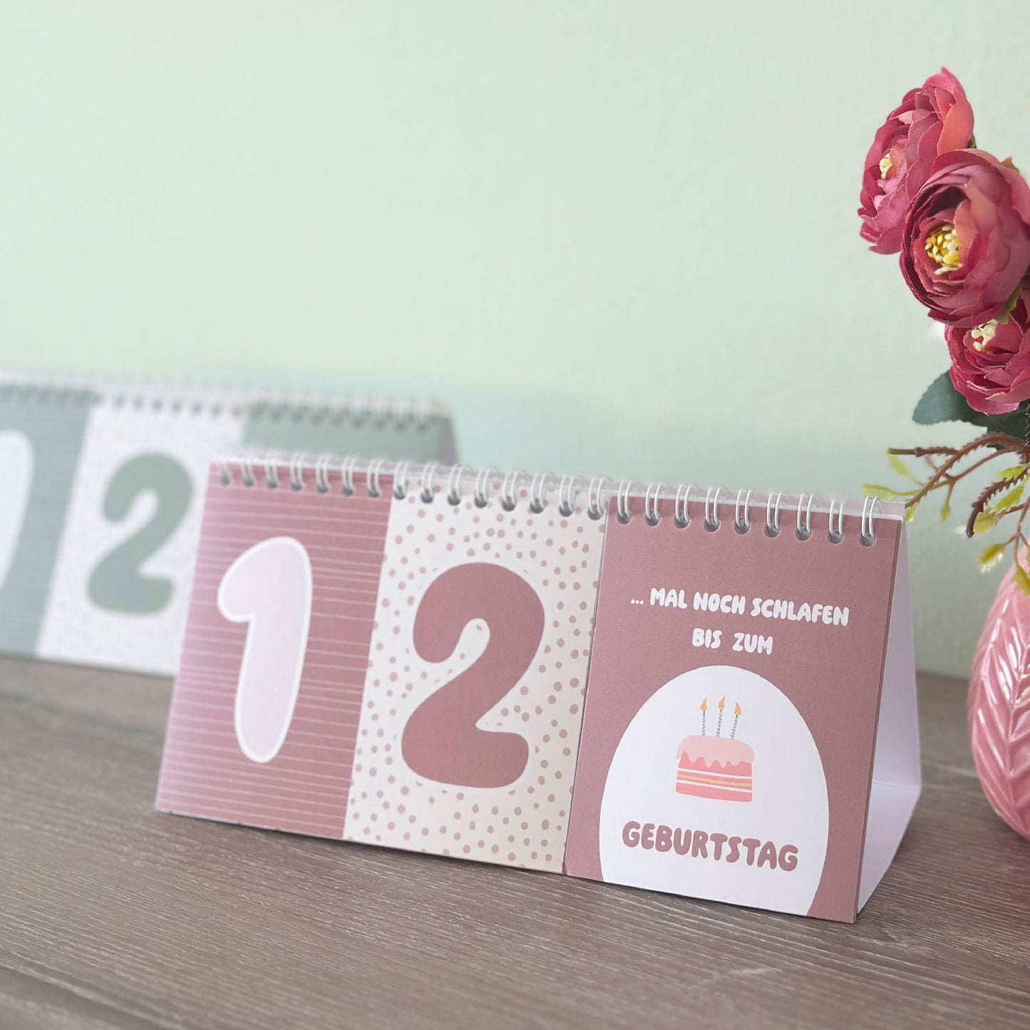 Coundown-Kalender – Rosa