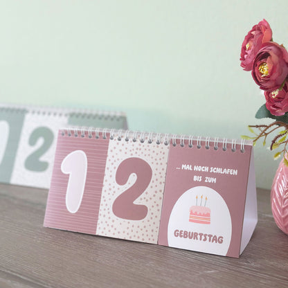 Coundown-Kalender – Rosa
