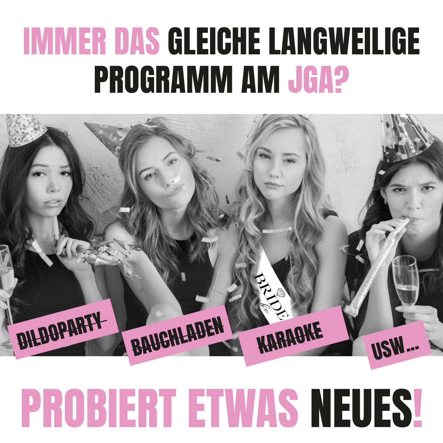 JGA Schatzsuche „From Miss to Mrs“