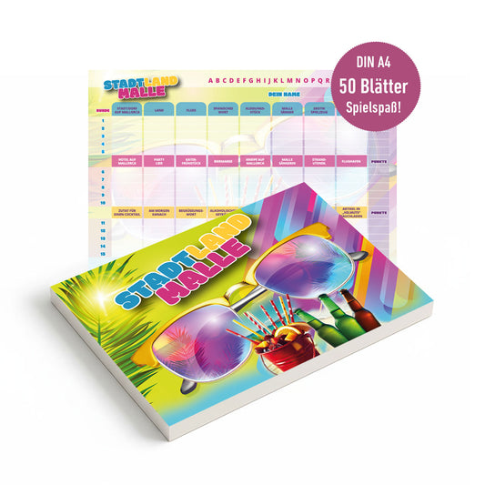 Stadt Land Malle - Block