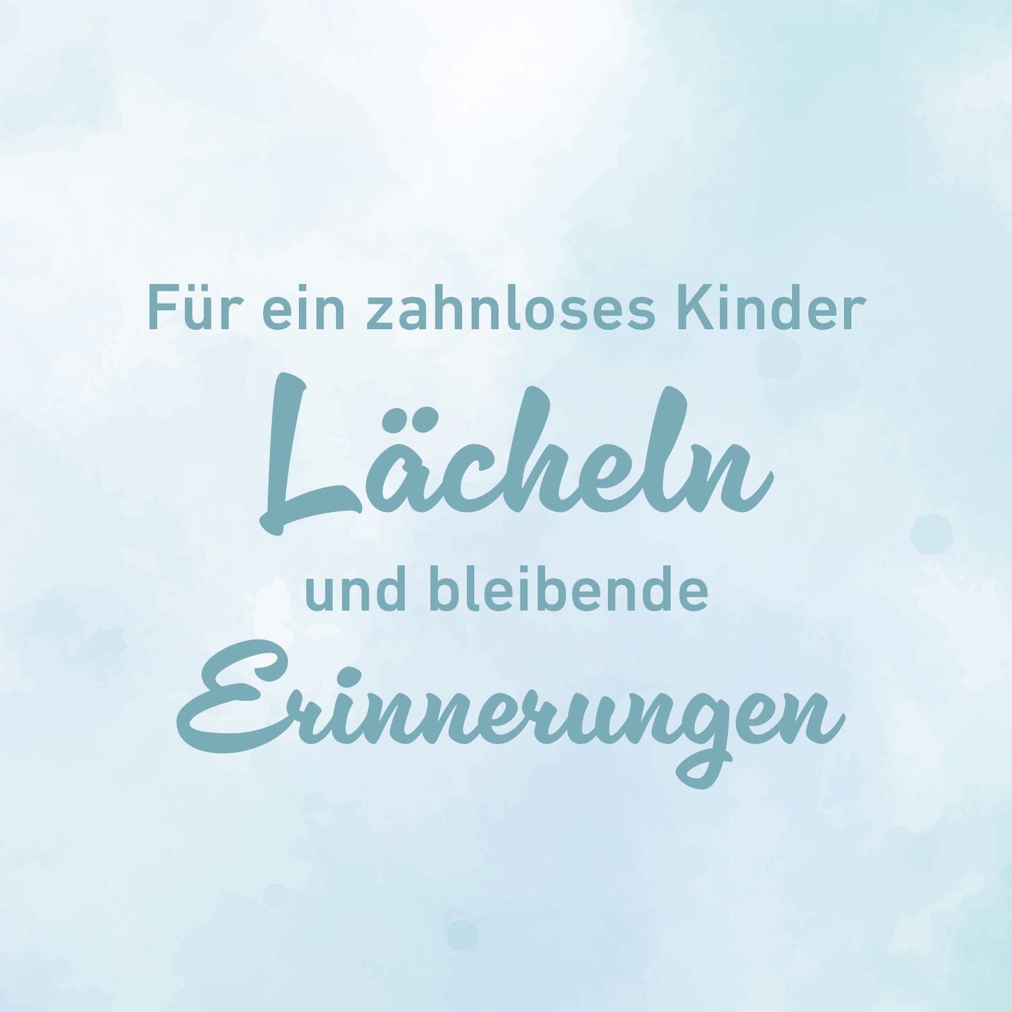 Zahnfee Urkunde Blau
