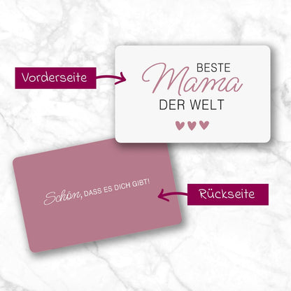 Mama Karte für die Ewigkeit (Scheckkarte)