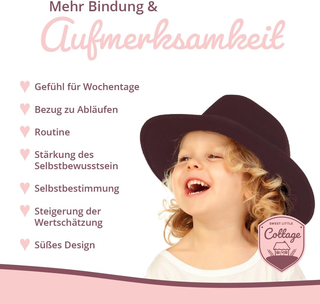 Magnete für Wochenplanung - Kindergarten