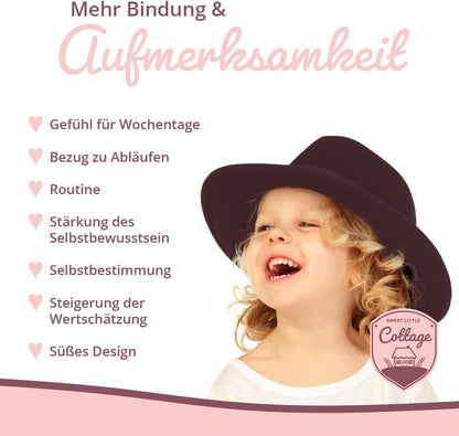 Magnete für Wochenplanung - Kindergarten