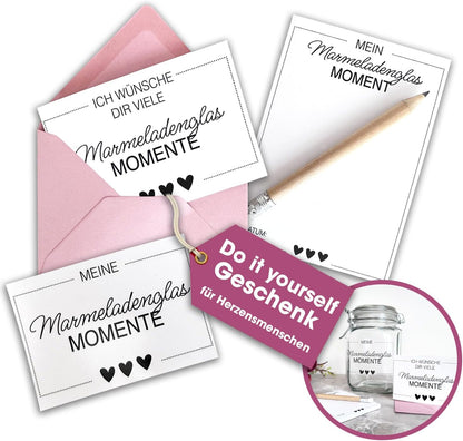 Glücks-Marmeladenglasmomente