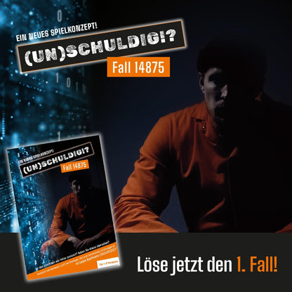 (Un) Schuldig!? – Krimispiel: Fall14875 Lenox Kaufmann
