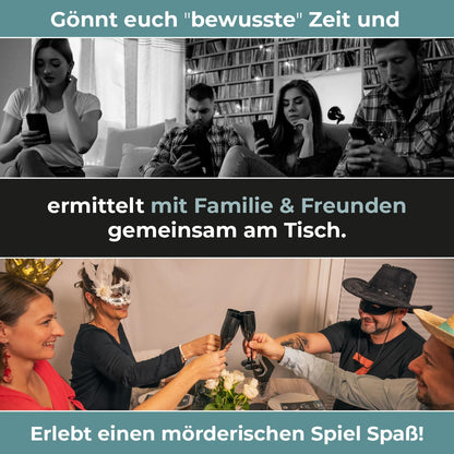 Mord im Kostüm – Champagner-Rausch und eine Leiche (4 Personen)