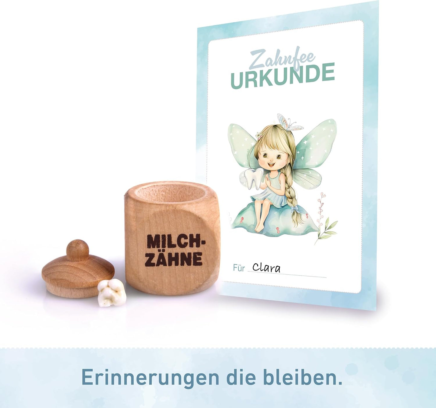 Zahnfee Urkunde (20 Stück) – Erinnerung an die ersten Zahnlücken