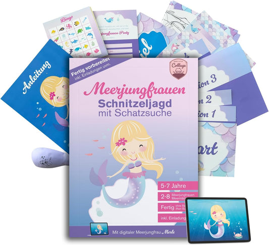 Schnitzeljagd Meerjungfrau – 5-7 Jahre
