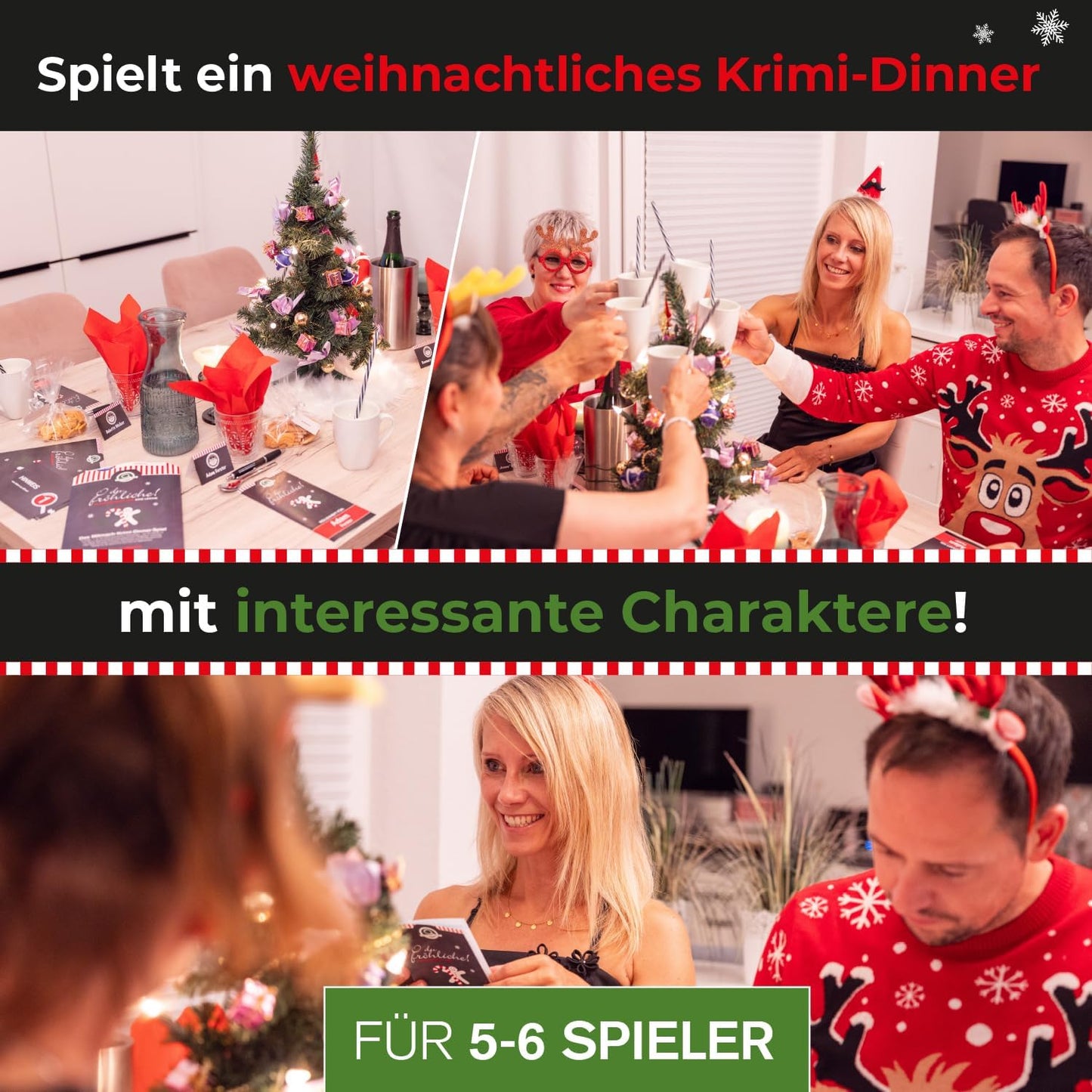 O du fröhliche! Plätzchenduft und eine Leiche (5-6 Personen)