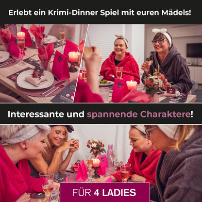 Mädelszeit – Massageöl und eine Leiche (4 Personen)