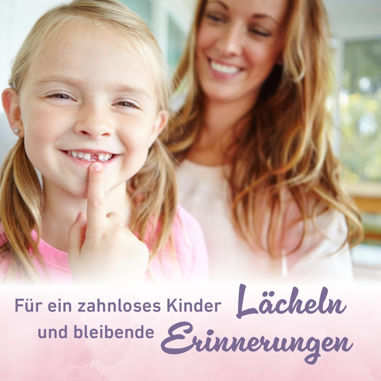 Zahnfee Urkunde in Rosa – mit Minibuch Geschichte von Zahnfee Lilly - Set 20 Stück