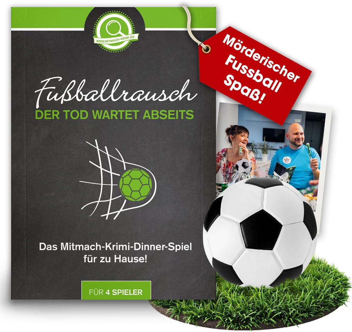 Fussballrausch der Tod wartet abseits (4 Personen)