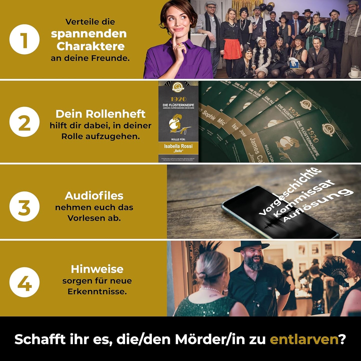 1920 Die Flüsterkneipe  (8-16 Personen)