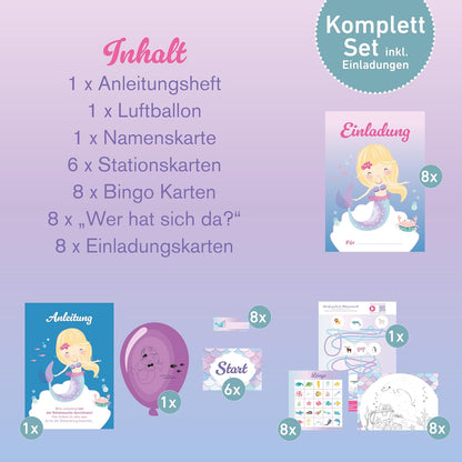 Schnitzeljagd Meerjungfrau – 5-7 Jahre