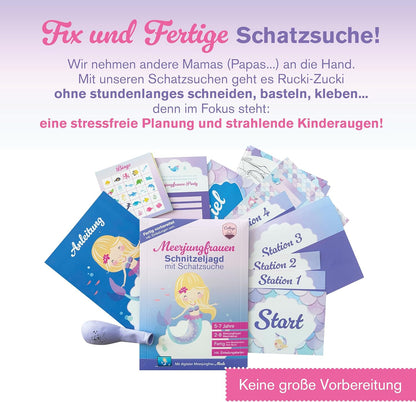 Schnitzeljagd Meerjungfrau – 5-7 Jahre