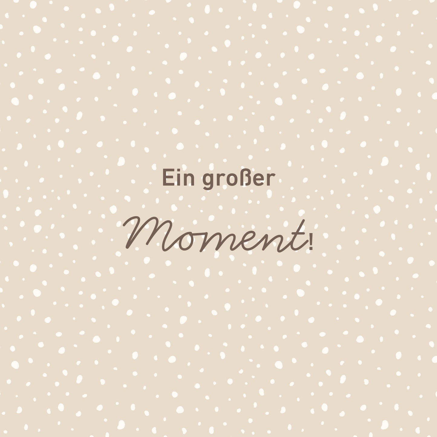 Einladungskarte zur Einschulung (Beige)