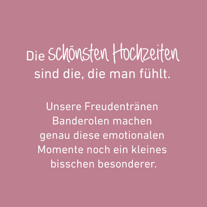 Freudentränen Banderolen Boho (download)