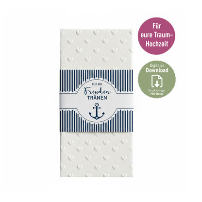 Freudentränen Banderolen Maritim Anker (download)