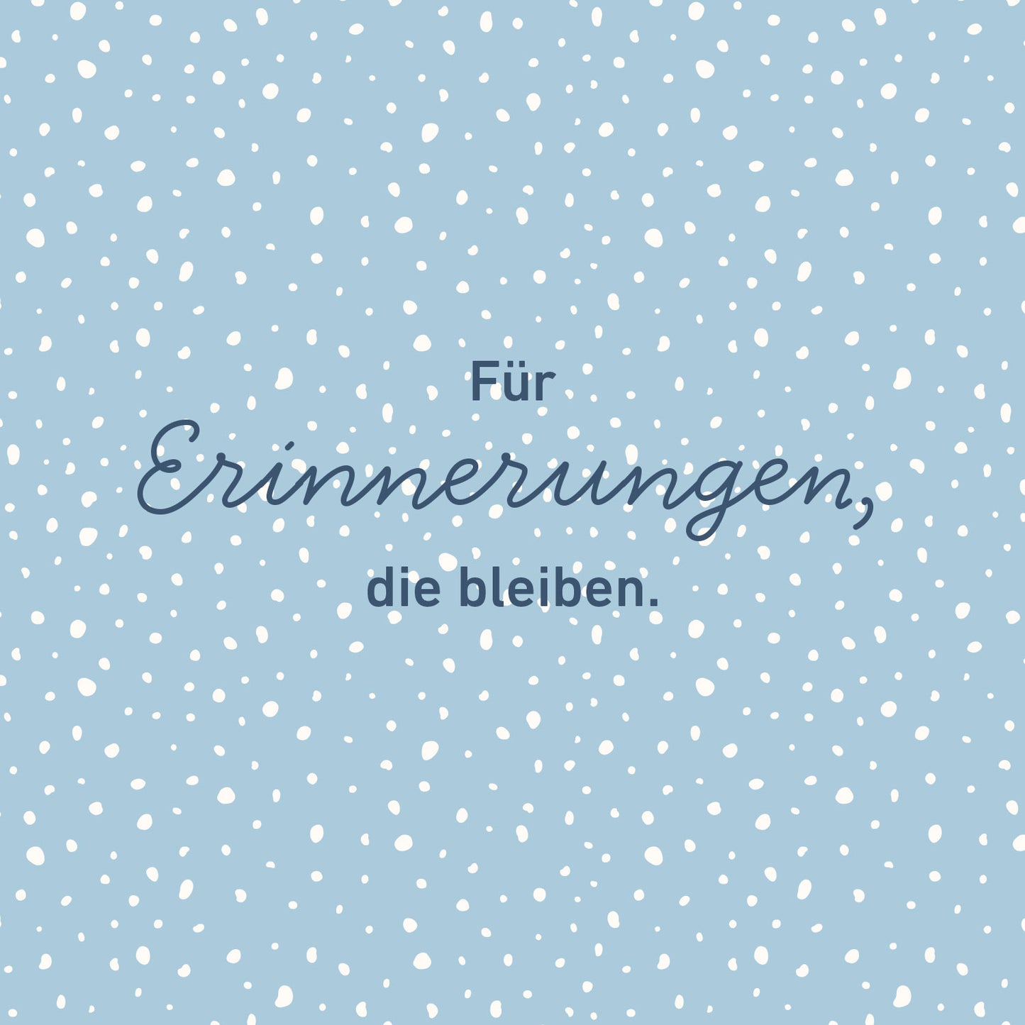 Süße Gästebuchkarten zur Einschulung in Blau