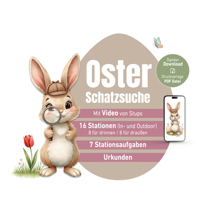 Osterschatzsuche für Kinder (download)