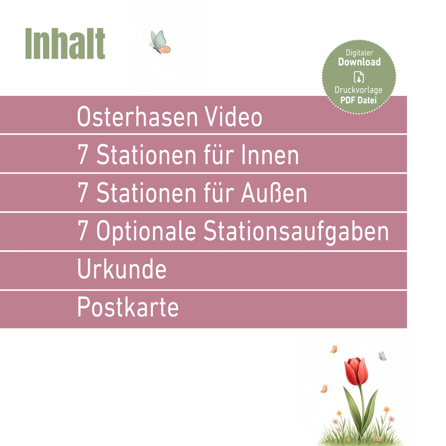 Osterschatzsuche für Kinder (download)