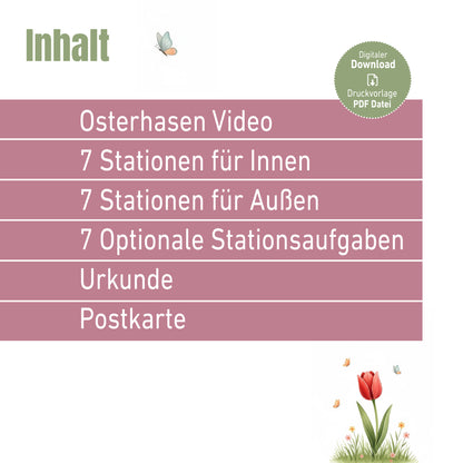 Osterschatzsuche für Kinder (download)
