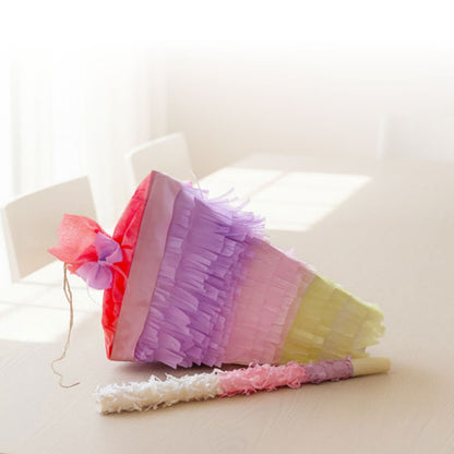 DIY Piñata zur Einschulung – Bastelvorlage als PDF zum Download | Schultüten-Pinata selbst basteln | Einschulung, Zuckertüte, Schulanfang