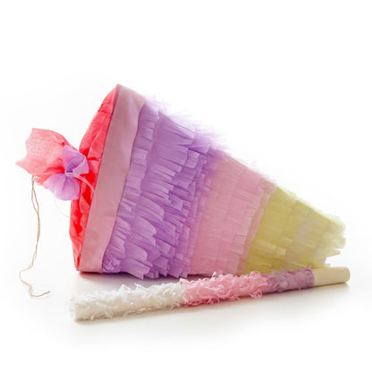 DIY Piñata zur Einschulung – Bastelvorlage als PDF zum Download | Schultüten-Pinata selbst basteln | Einschulung, Zuckertüte, Schulanfang
