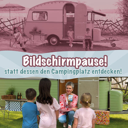 Campingspiel für Kinder – Outdoor Kartenspiel
