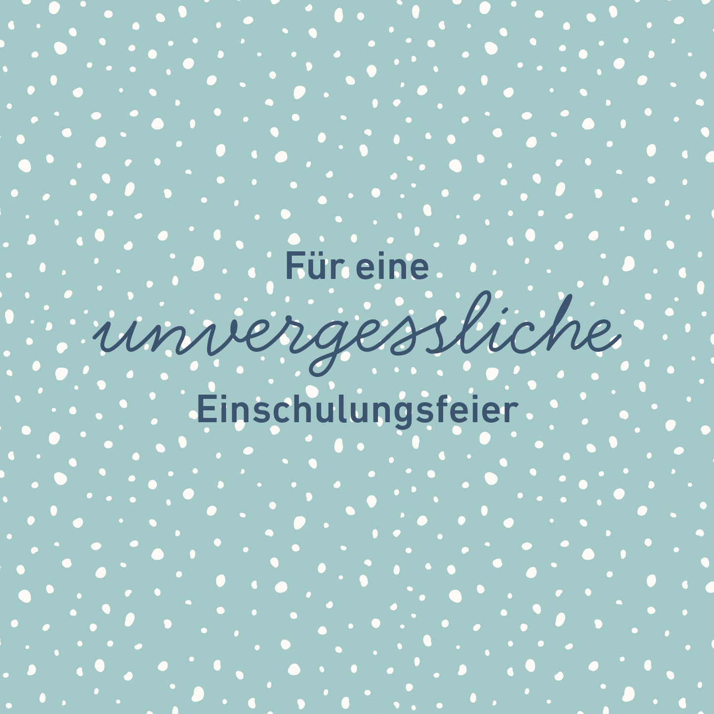 Serviettenbanderolen Einschulung (Mint)