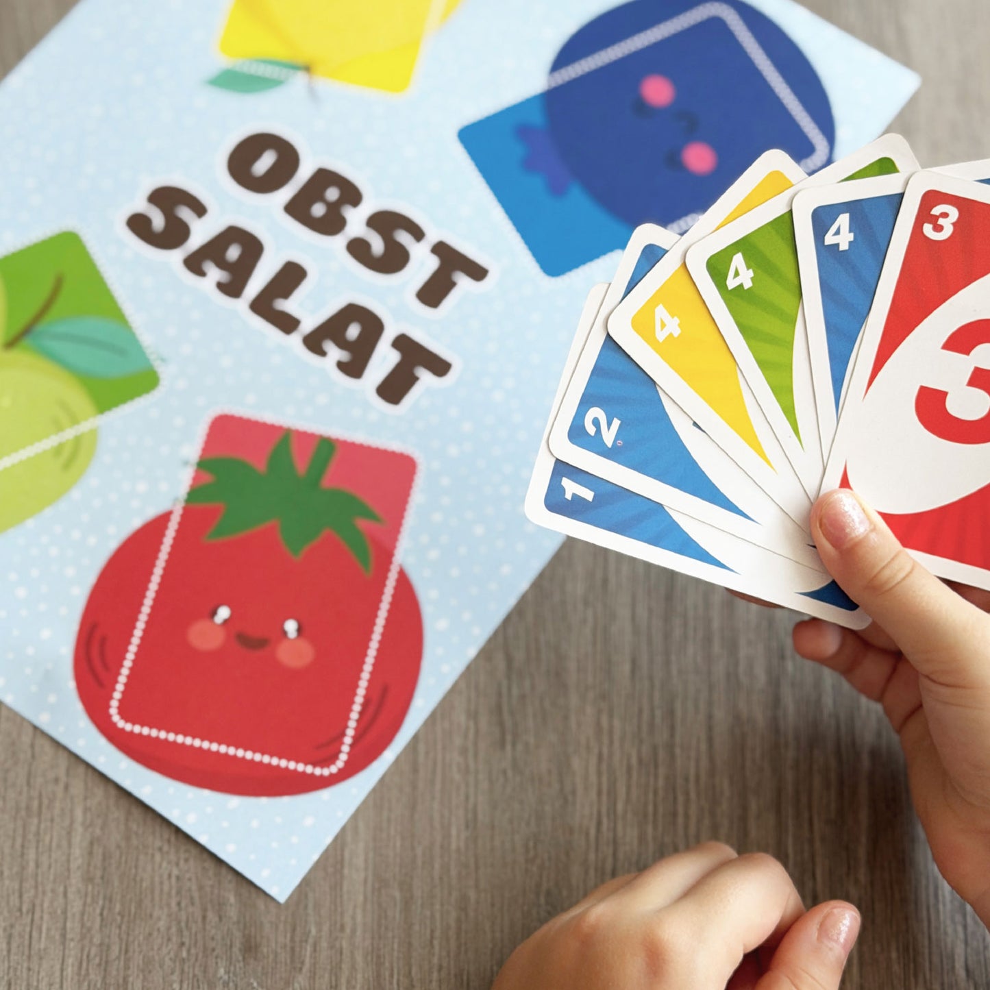4 lustige Spielvorlagen – für dein Kartenspiel – digitaler Download