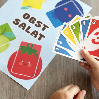 4 lustige Spielvorlagen – für dein Kartenspiel – digitaler Download