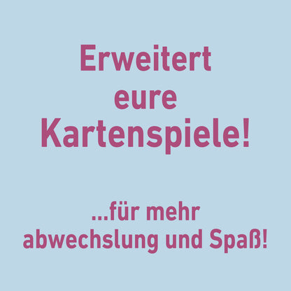 4 lustige Spielvorlagen – für dein Kartenspiel – digitaler Download